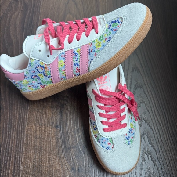 adidas Shoes - Adidas x Liberty Samba OG London Floral Embroidery Sneakers